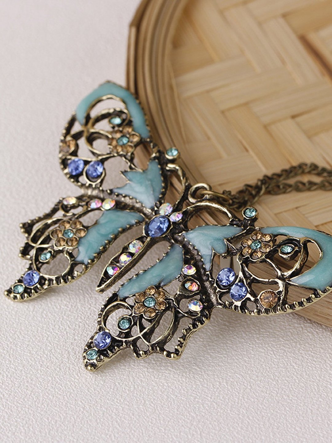Colliers Papillon Vintage