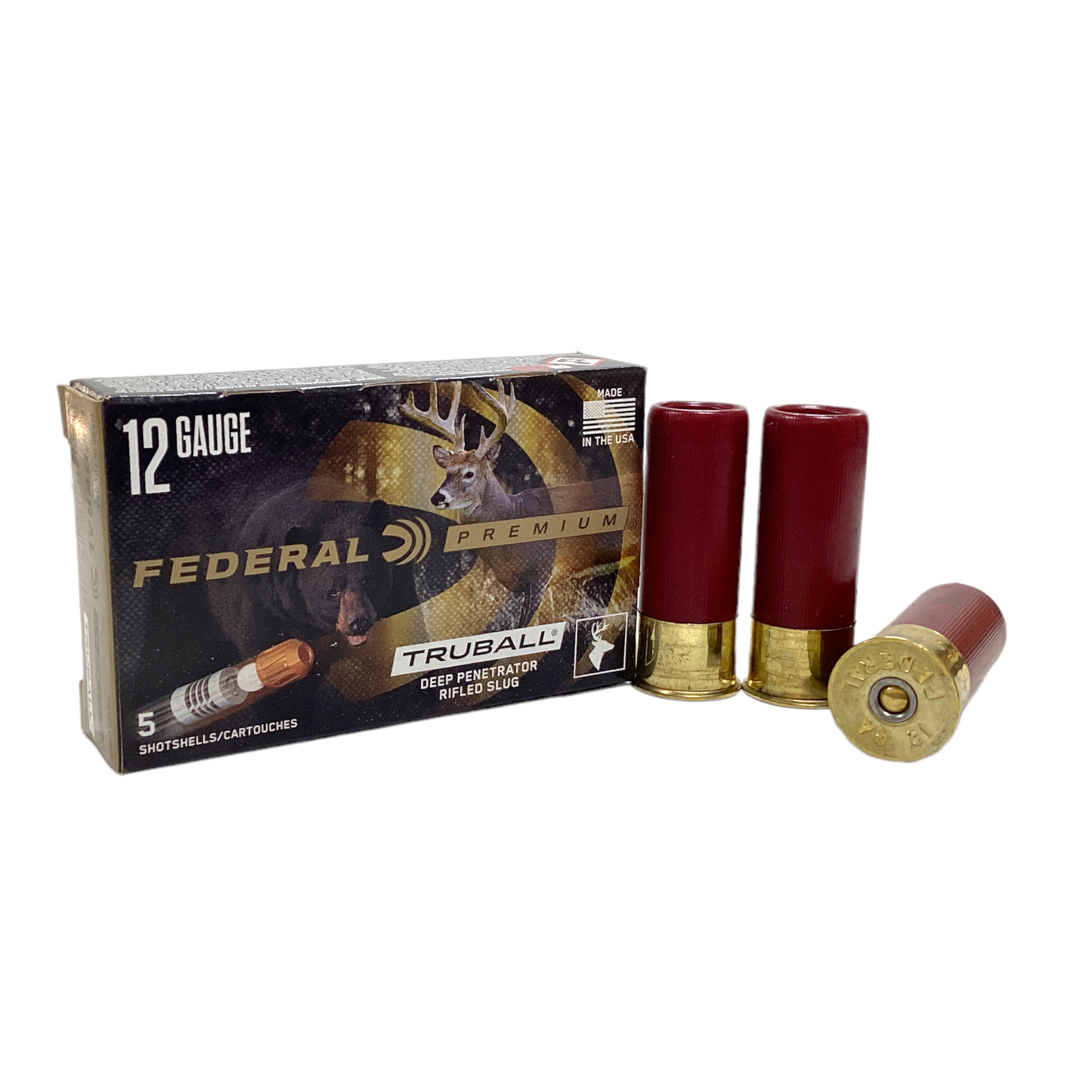 Balle truball rayée de calibre 12 Federal
