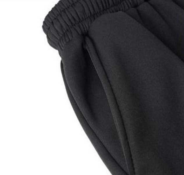 Casual Plain Pockets Lace-Up Sweatpants & Joggers