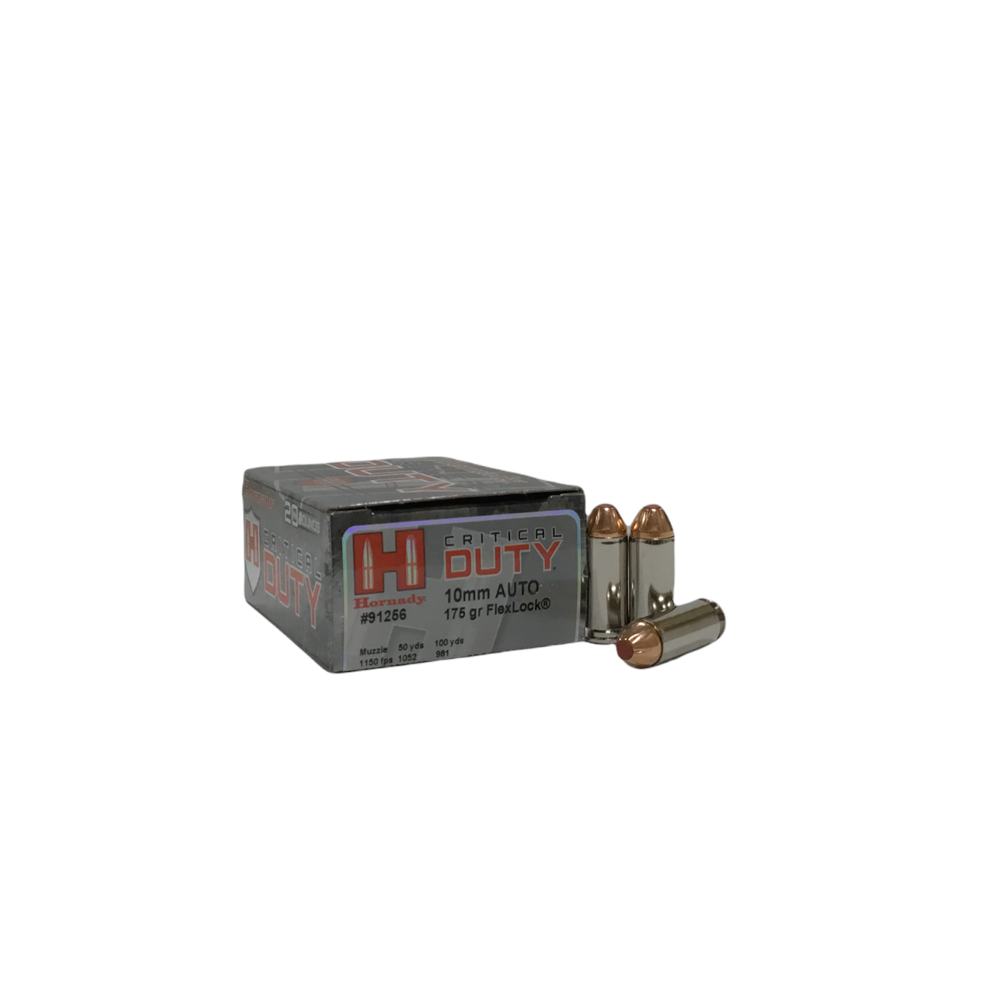 10 mm Critical Duty 175 grains FlexLock (n° 91256)