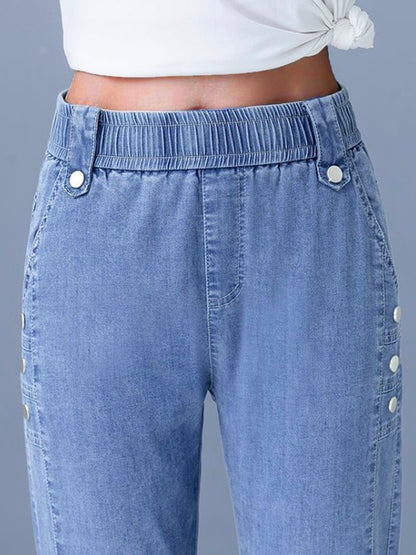 Tight Denim Casual Jeans