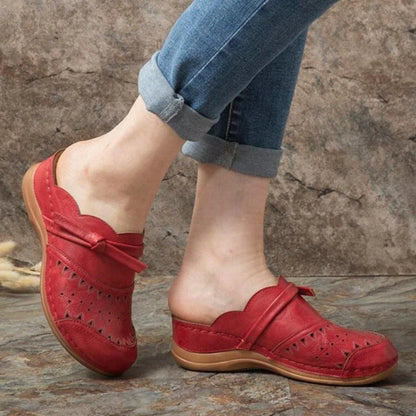 Women Orthopedic Hollow Carved Diabetic Walking Sandals