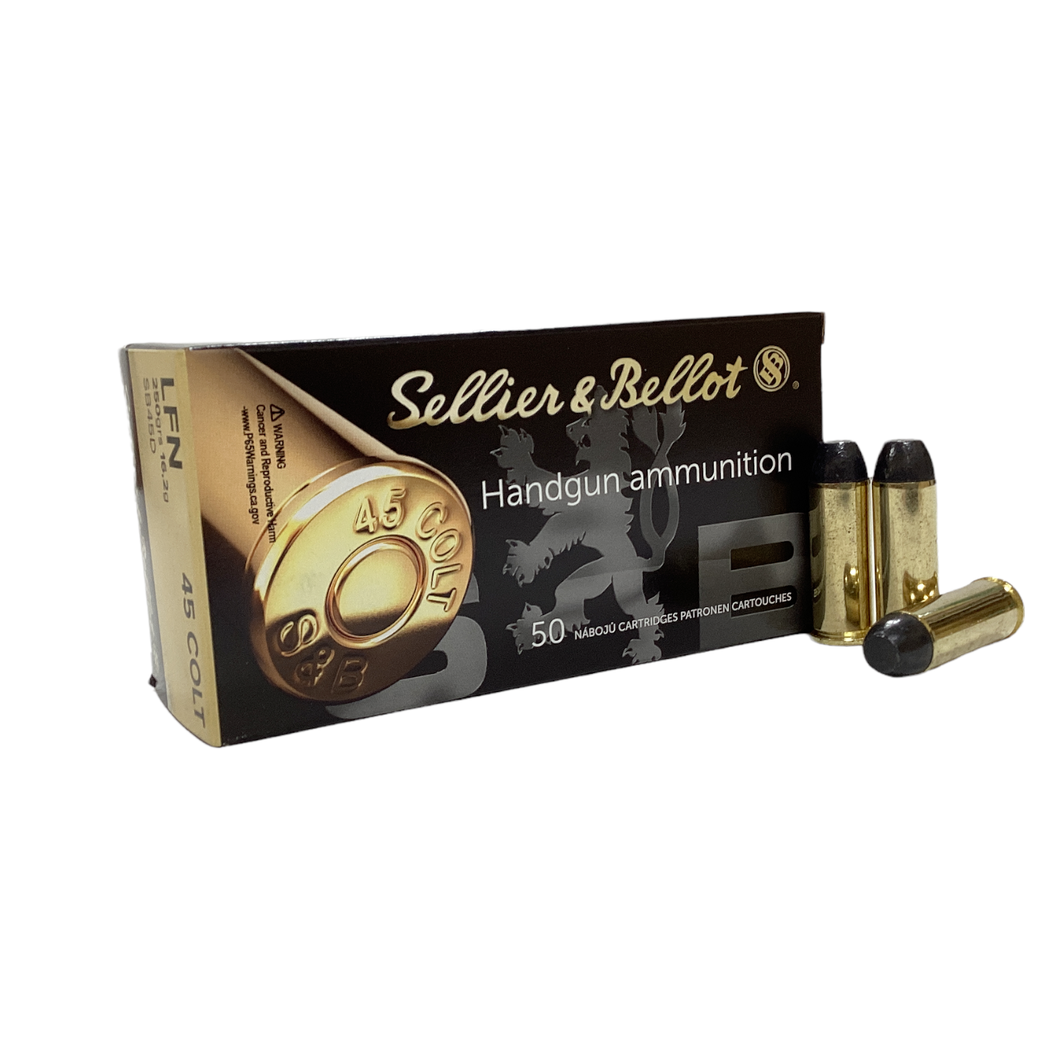 S&B 45 Colt 250gr LFN