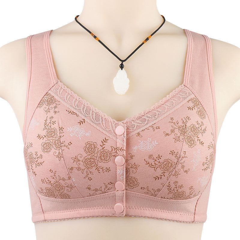 🔥Buy 1 Get 3(3packs)🔥 Mama Cotton Front Closure Bra-FREE SHIPPING