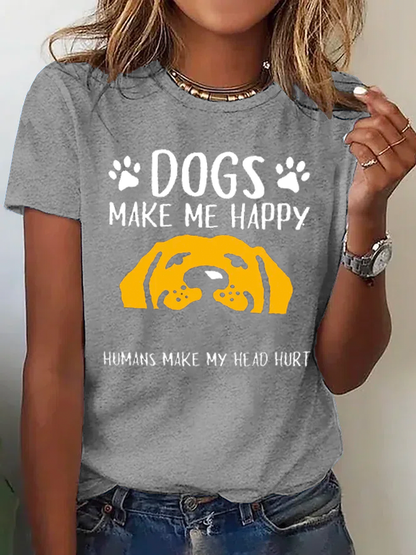 Loose Casual Text Letters Jersey T-Shirt