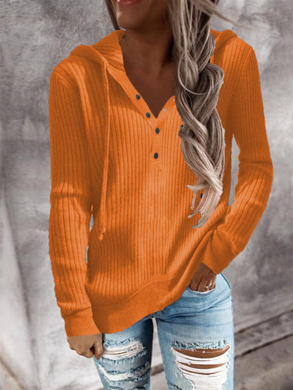 Women Long Sleeve V-neck Women Sweatshirts Women Sweaters Tops