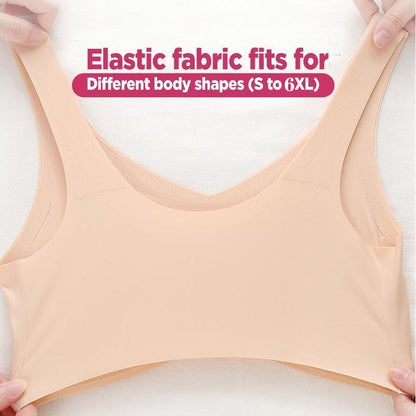 PLUS SIZE ICE SILK COMFORT BRA (50% OFF & BUY 2 FREE SHIPPING)