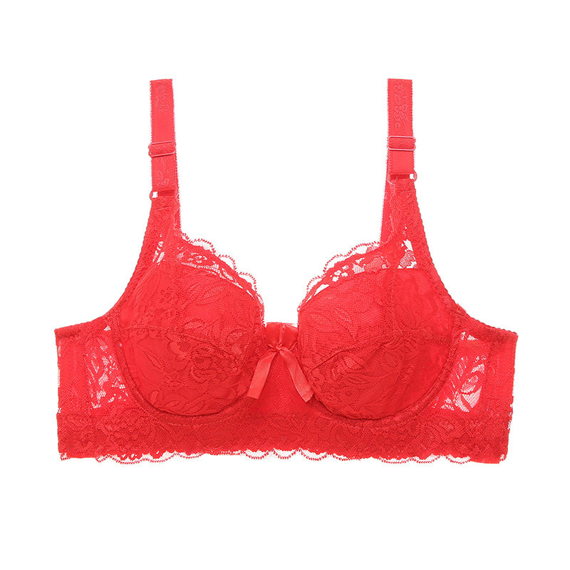Plus Size Sexy Crop Top Push-up Bras 48D