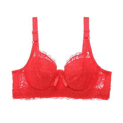 Plus Size Sexy Crop Top Push-up Bras 48D