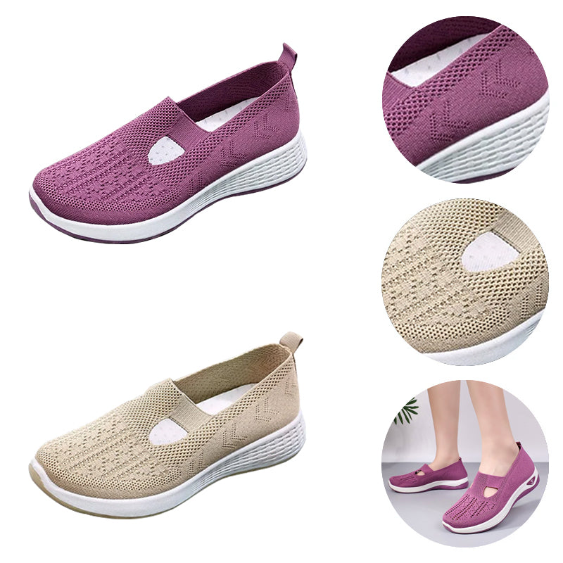 🔥Last Day 75% OFF -Women's Woven Orthopedic Breathable Soft Sole Shoes