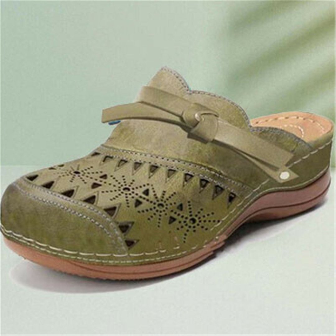 Women Orthopedic Hollow Carved Diabetic Walking Sandals
