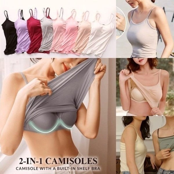 Hot Sale 🎀Tank With Built-In Bra
