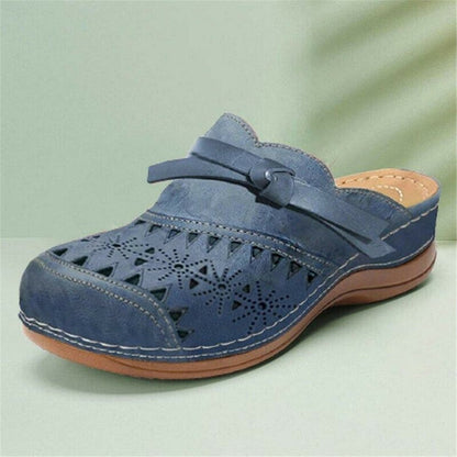 Women Orthopedic Hollow Carved Diabetic Walking Sandals