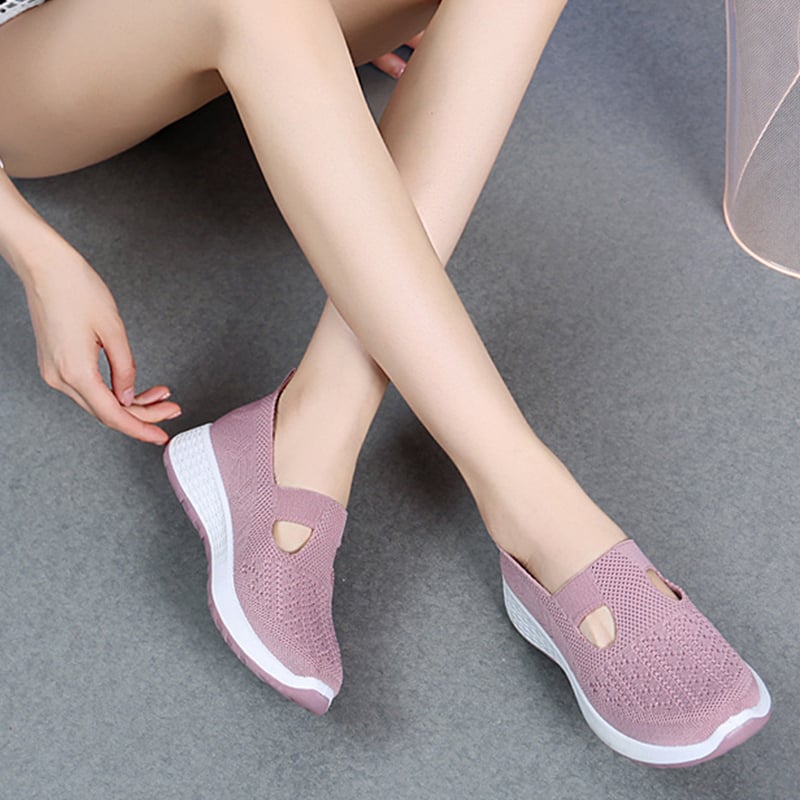 🔥Last Day 75% OFF -Women's Woven Orthopedic Breathable Soft Sole Shoes
