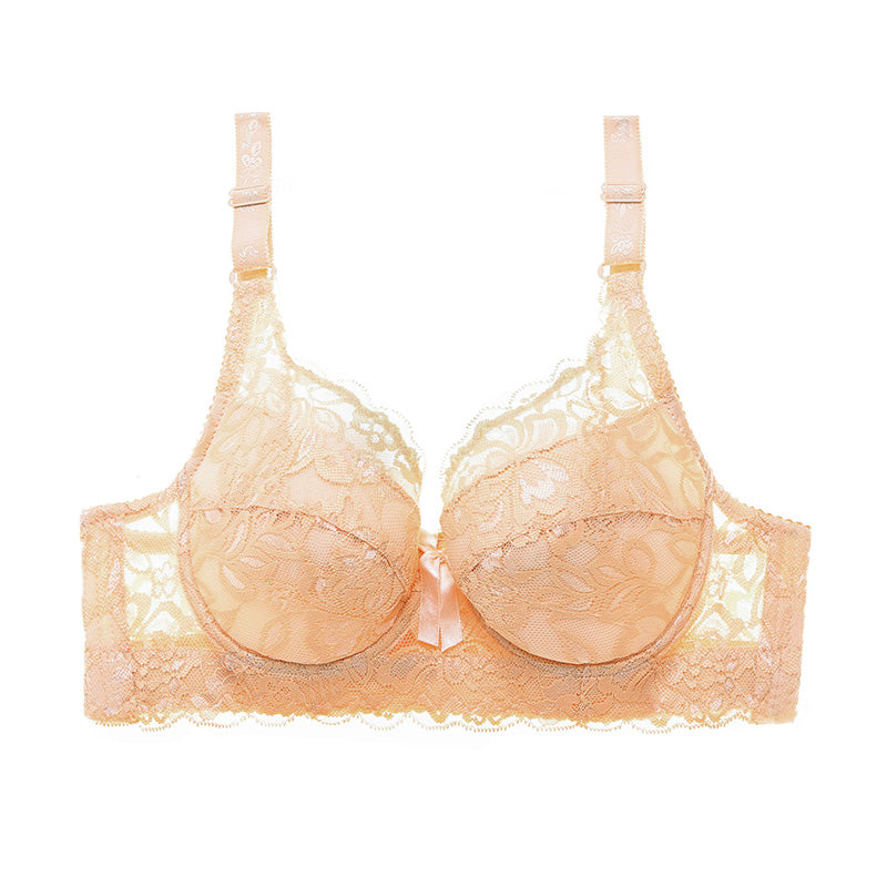 Plus Size Sexy Crop Top Push-up Bras 48D