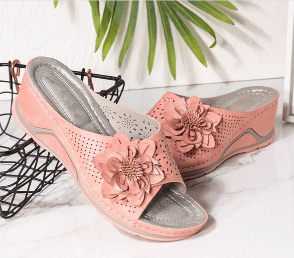 Leather Soft Footbed Orthopedic Arch-Support Shoes