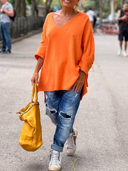 Casual Regular Fit Plain Wool/Knitting Sweater