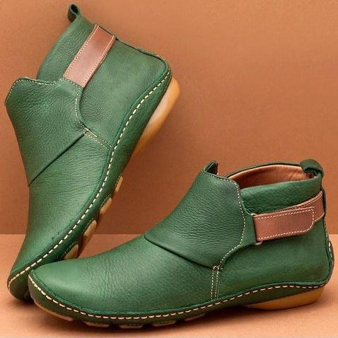 Women Round Toe Rubber Sneakers Boots