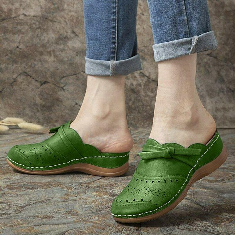 Women Orthopedic Hollow Carved Diabetic Walking Sandals