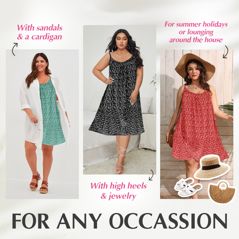 🔥2023 Hot sale🔥Floral Printed Camisole Dress