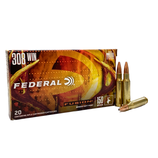 Federal Fusion 308 WIN 150gr Pointe Souple