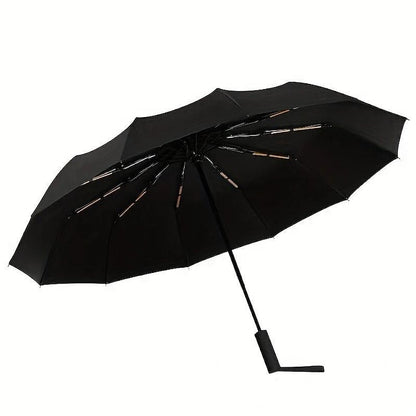 Automatic Folding Large High-quality Umbrella Rainproof And Windproof Strong Umbrella Family Entertainment Outdoor Rainproof And Sunscreen Dual-use Parasol