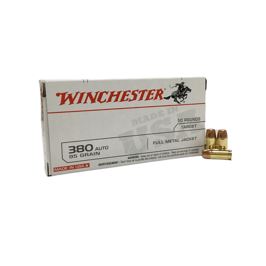 Winchester .380 ACP 95gr FMJ