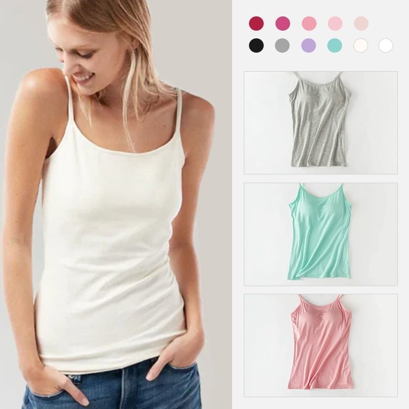 Hot Sale 🎀Tank With Built-In Bra