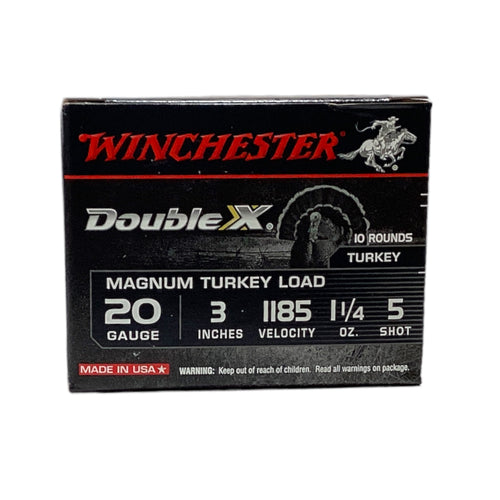 Munition Winchester Double X 20 g Magnum pour la chasse au dindon