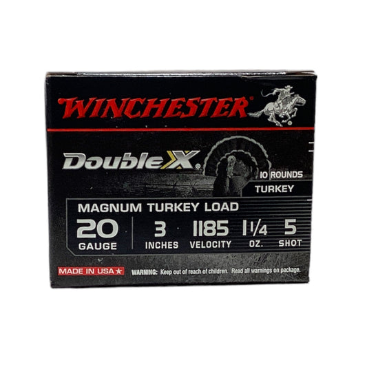 Munition Winchester Double X 20 g Magnum pour la chasse au dindon
