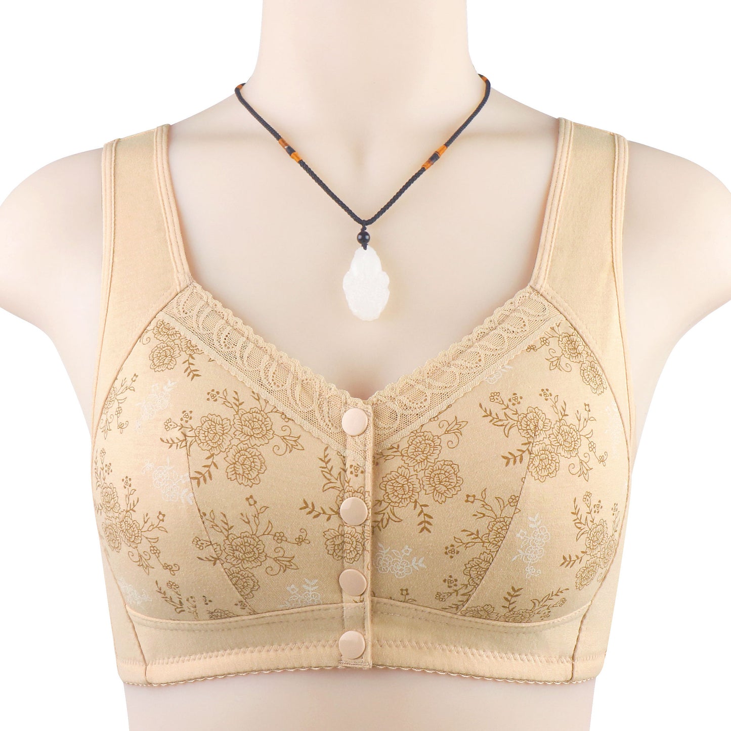 🔥Buy 1 Get 3(3packs)🔥 Mama Cotton Front Closure Bra-FREE SHIPPING
