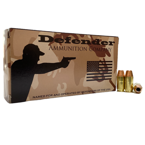 Munitions 45 ACP à pointe creuse/défensives