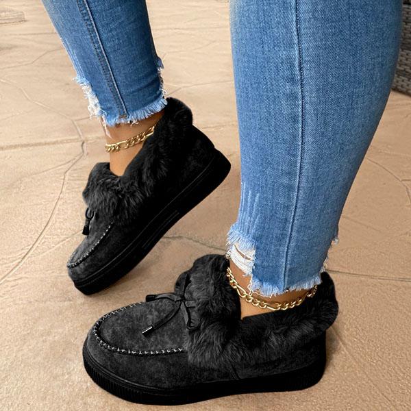 Meikoshoes Casual Fashion Flat Boots