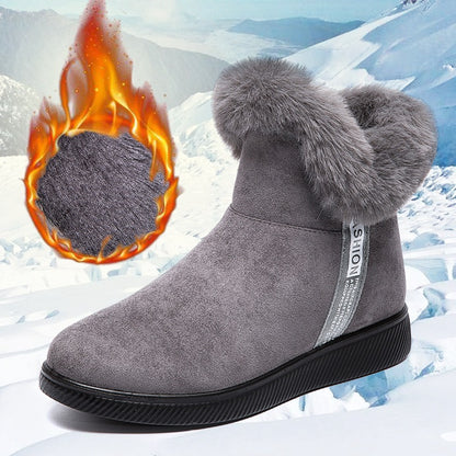 Fleece Warm Non Slip Cloth Short Snow Boots