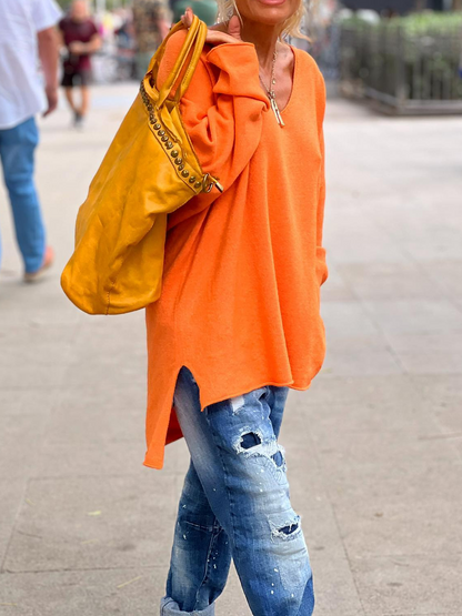 Casual Regular Fit Plain Wool/Knitting Sweater
