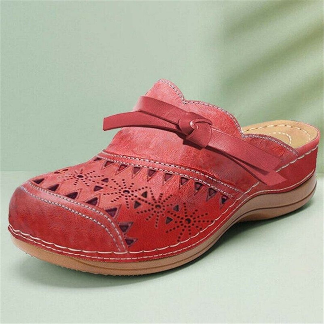 Women Orthopedic Hollow Carved Diabetic Walking Sandals