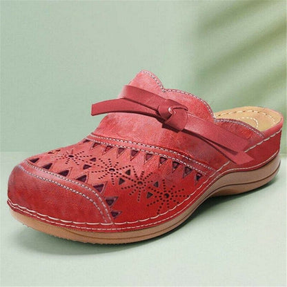 Women Orthopedic Hollow Carved Diabetic Walking Sandals