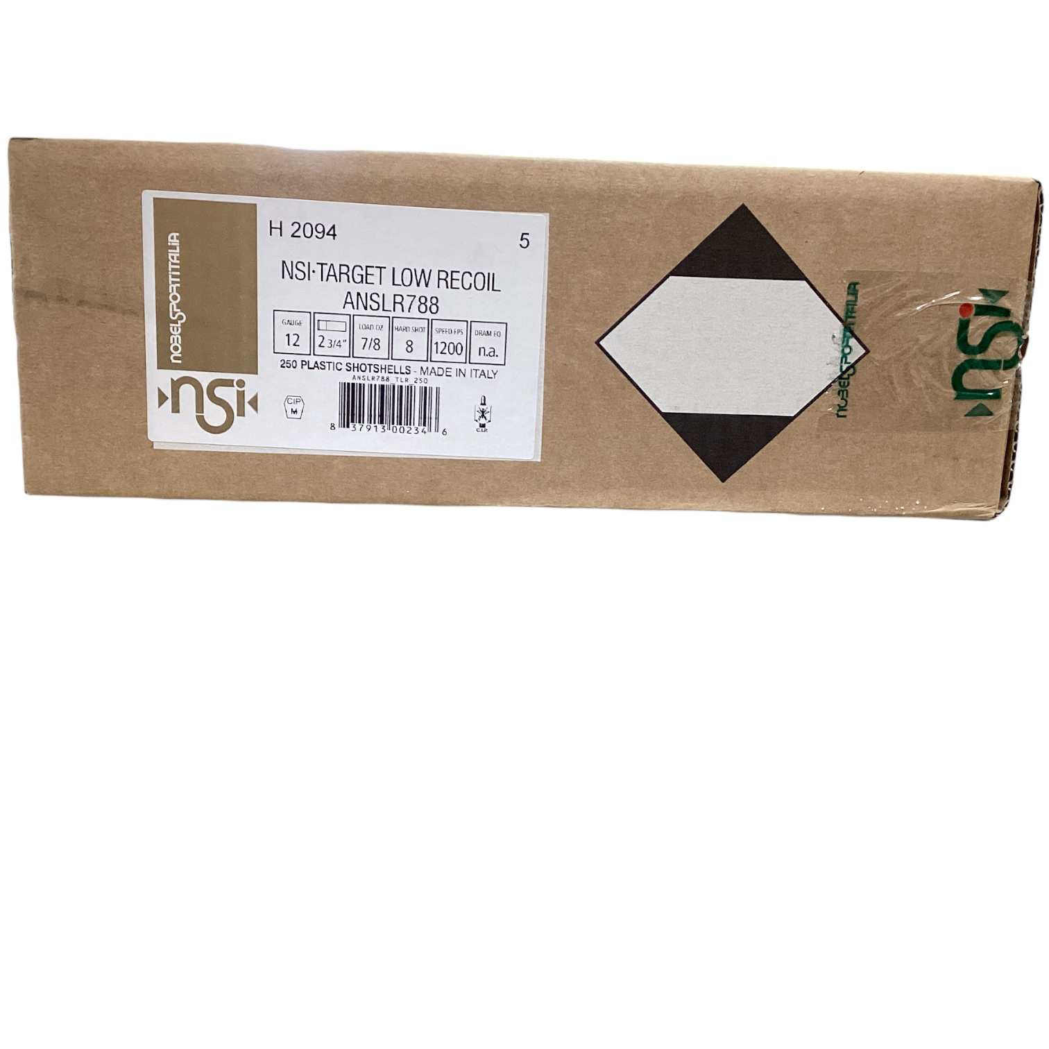 Nobelsport 12 gauge 2 3/4" 8