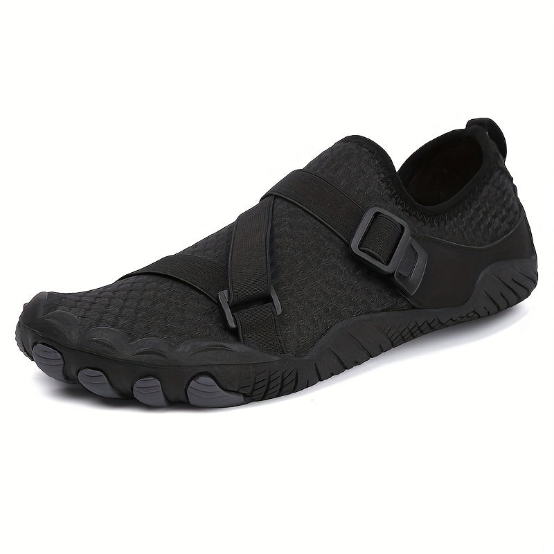 Women's Slip On Water Shoes, Buckle Decor Lightweight Creek Shoes, Outdoor Fashion Sports Shoes For Swimming Fishing Diving