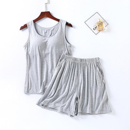 Women's Sports Suit With Built-In Bra