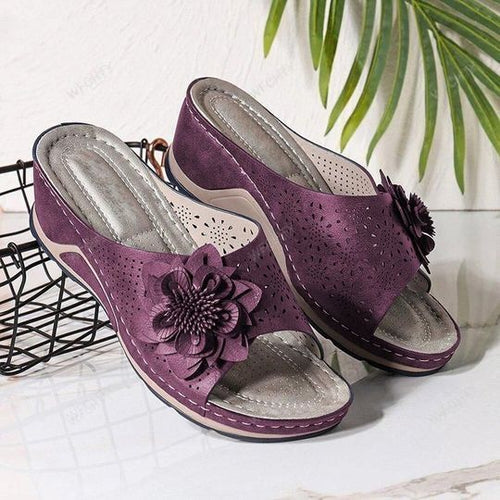 Leather Soft Footbed Orthopedic Arch-Support Shoes