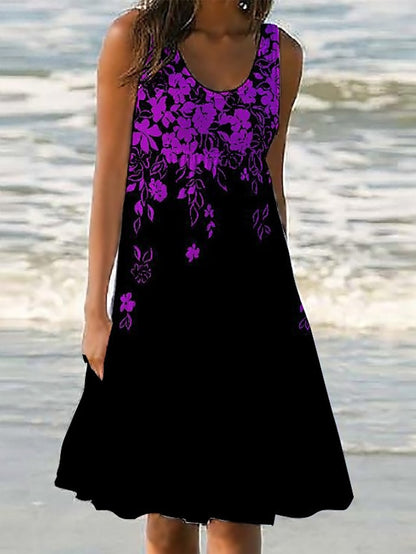 Women's White Dress Sundress Midi Dress Black And White Light Pink Green Sleeveless Pure Color Ruched Spring Summer Crew Neck Basic Boom Sale Dress S M L XL XXL 3XL 4XL 5XL