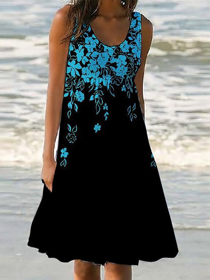 Women's White Dress Sundress Midi Dress Black And White Light Pink Green Sleeveless Pure Color Ruched Spring Summer Crew Neck Basic Boom Sale Dress S M L XL XXL 3XL 4XL 5XL