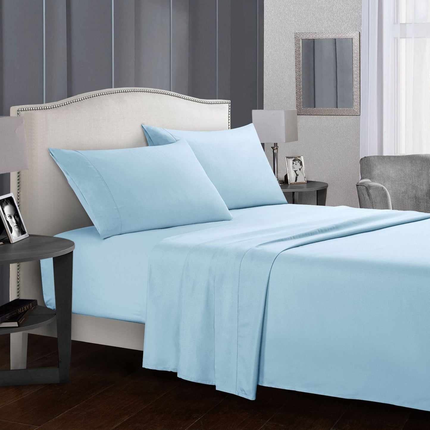 500TC Full Linen Bedding Set