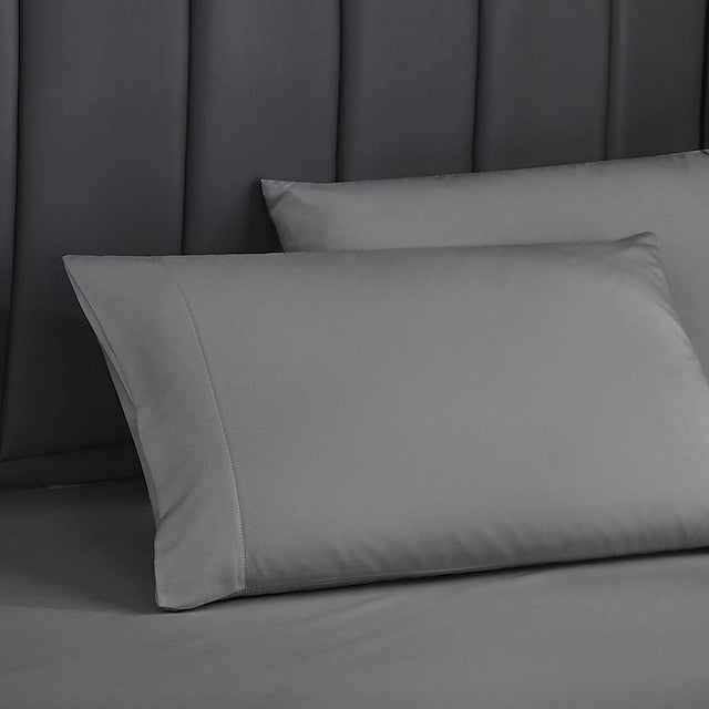 Home Textile 85g Brushed Bed Sheet Fitted Sheet Clip Four-piece Set Bed Sheet Pillowcase
